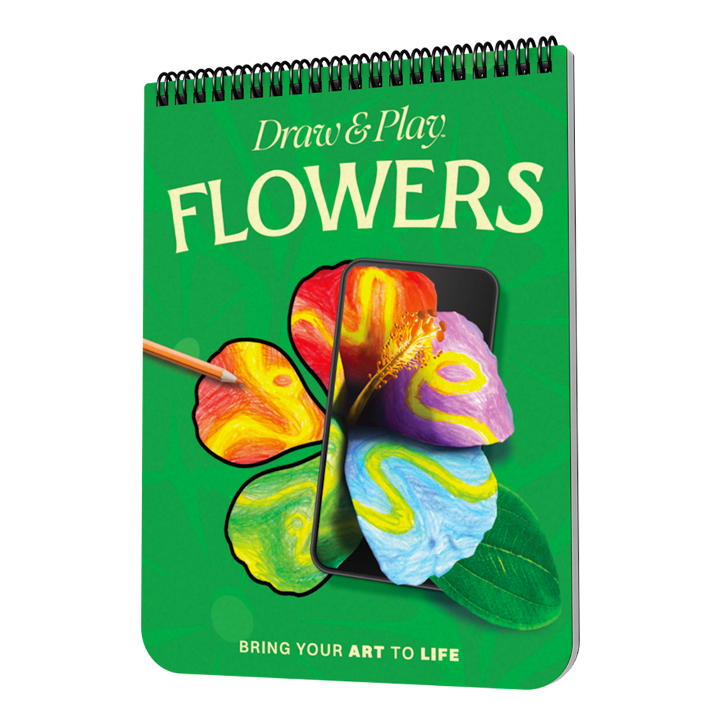 Draw & Play Flowers