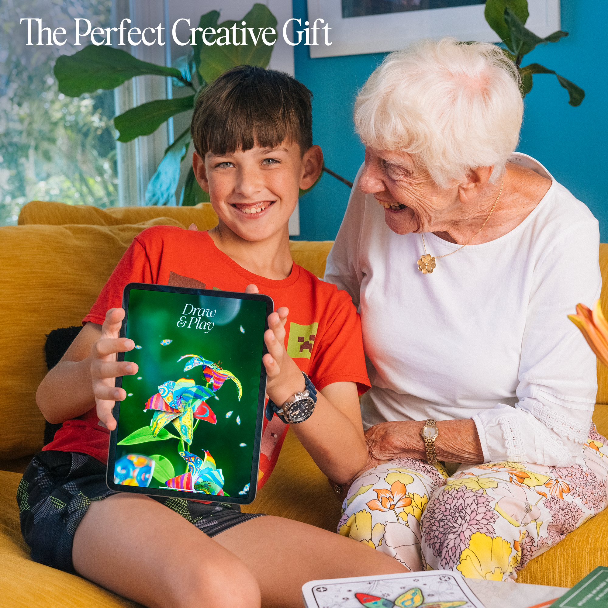 Draw & Play Flowers